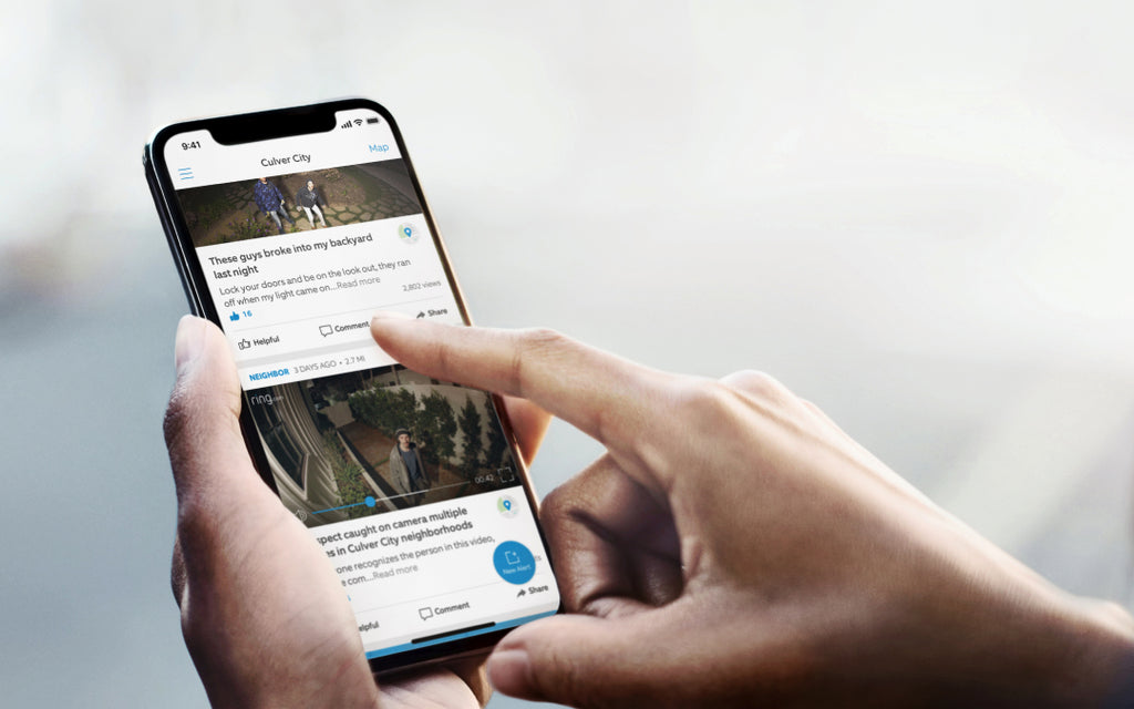 Acerca de la app Neighbor y la interacción de Ring con las fuerzas de ...