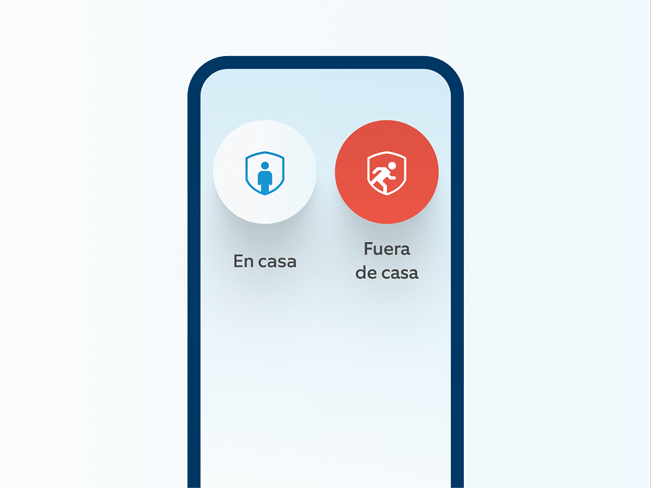 Modos de dispositivo de Ring Protect